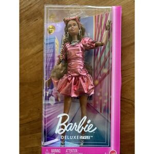 2025‎ Barbie Deluxe Style Wave 2  Rare Find Doll Metallic Glam Outfit Christie